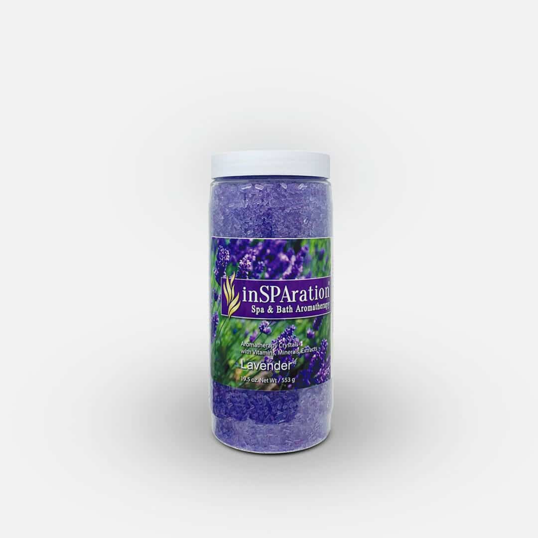 InSPAration Spa and Bath Aromatherapy, Lavender Crystals 19 oz